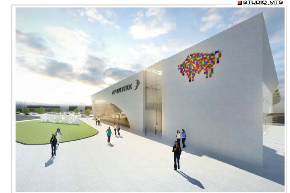 Białostockie Centrum Przesiadkowe, projekt MTS Studio Dwie galerie handlowe w miejsce dworca PKS w Białymstoku