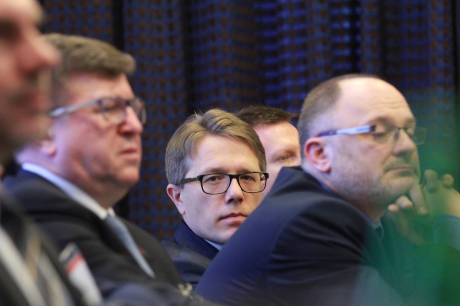 Konrad Dziewoński, prezes zarządu Grupy Buma podczas Property Forum Kraków Inwestycyjny kurs na Małopolskę
