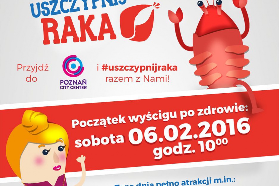 „Uszczypnij raka” w Poznań City Center Poznań City Center zadba o zdrowie poznaniaków