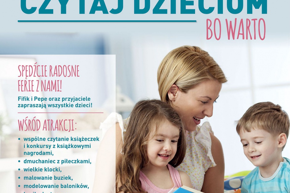 fot. CH Turawa Park CH Turawa Park zachęca dzieci do lektury