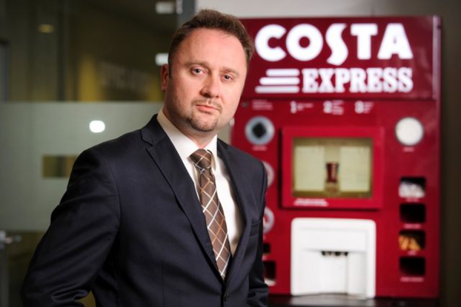 Tomasz Gruszczyński, Costa Express Development Director Costa Express rośnie w siłę
