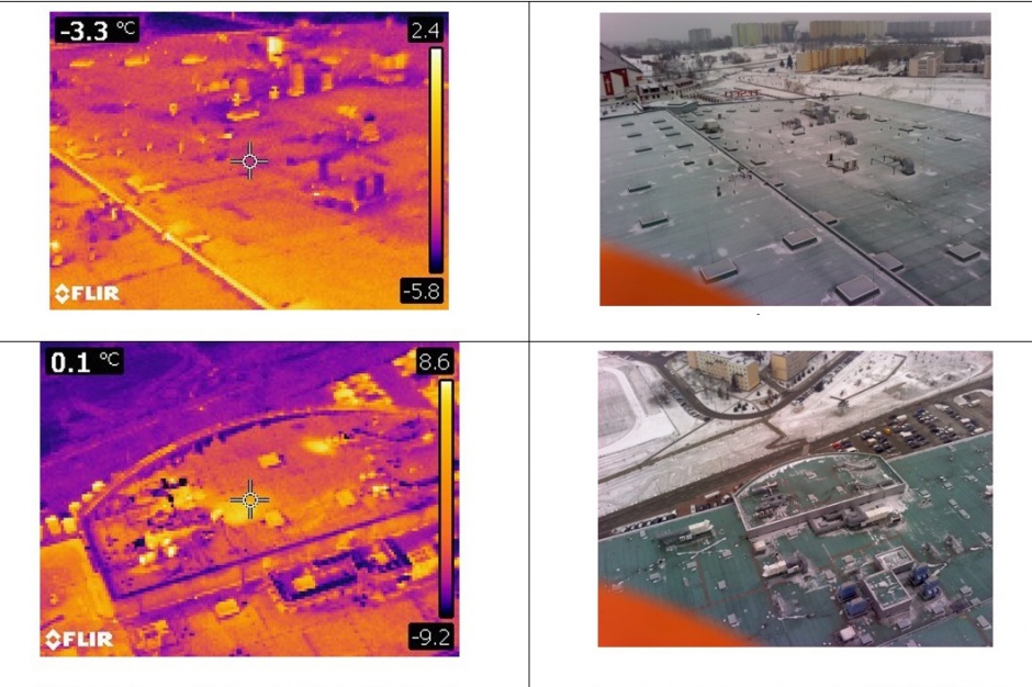 Badania termowizyjne Sodexo Czego oczy nie widzą, to... zobaczy dron
