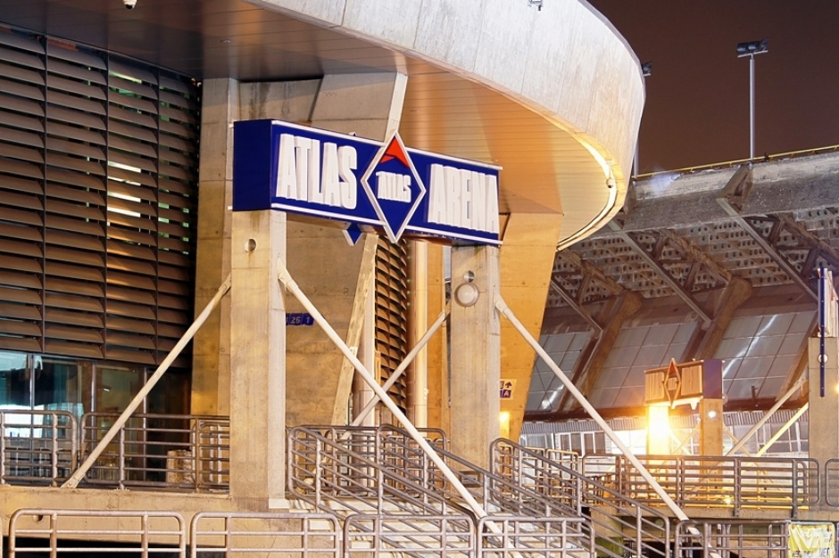 Atlas Arena, fot. atlasarena.pl Nowe parkingi przed Atlas Areną