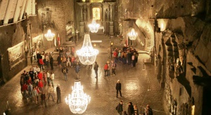 Wieliczka oblegana przez turystów