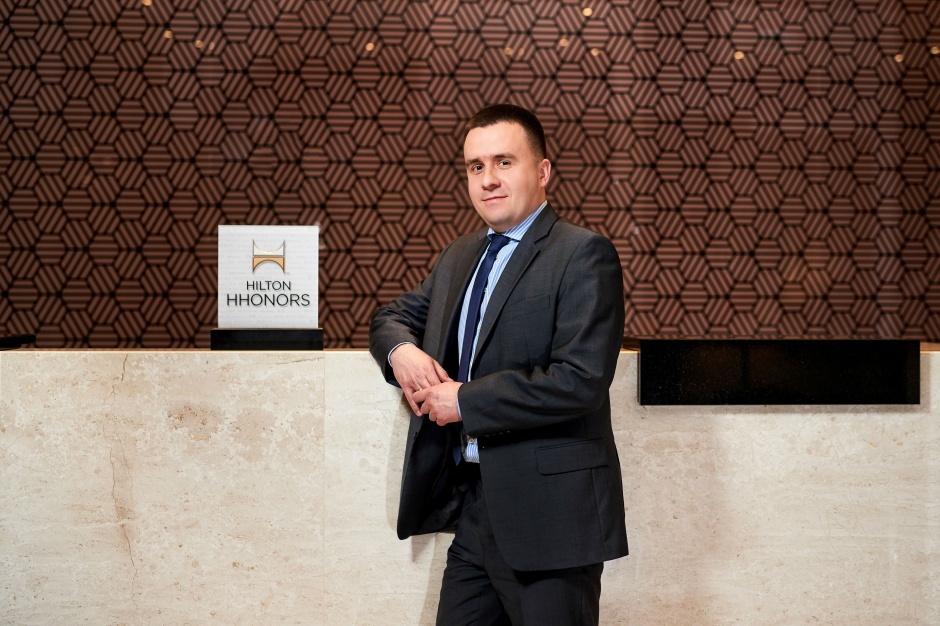Marcin Ziobro, dyrektor generalny hotelu Hilton Garden Inn Kraków Airport Hilton Garden Inn Kraków Airport ma nowego szefa