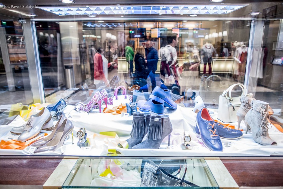 fot. Focus Mall Zielona Góra Trendy w... gablocie. Nowy sposób na klienta?
