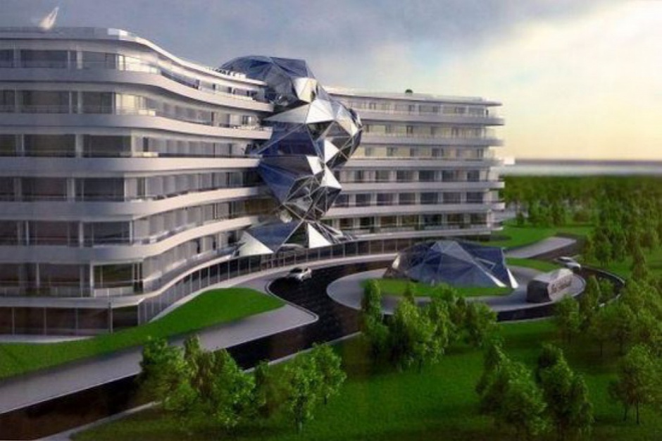 Hotel Gołębiewski, wizualizacja, fot. mat. prasowe