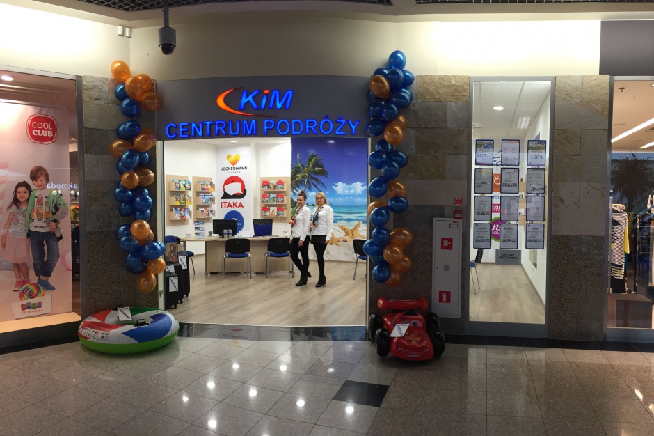 Centrum Podróży KiM Galeria Tęcza rozwija sektor usług