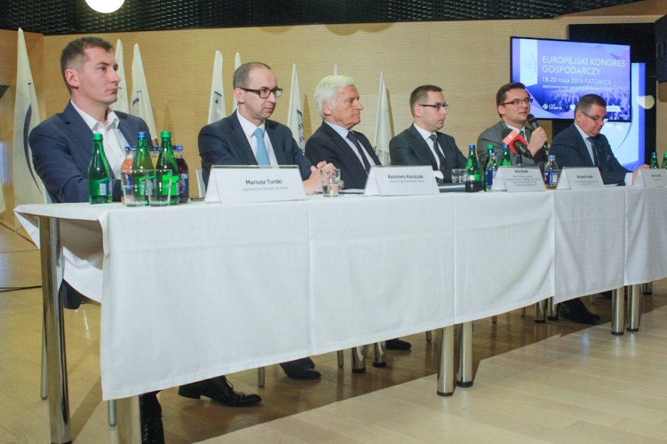 Konferencja prasowe EEC VIII Europejski Kongres Gospodarczy w Katowicach za 40 dni