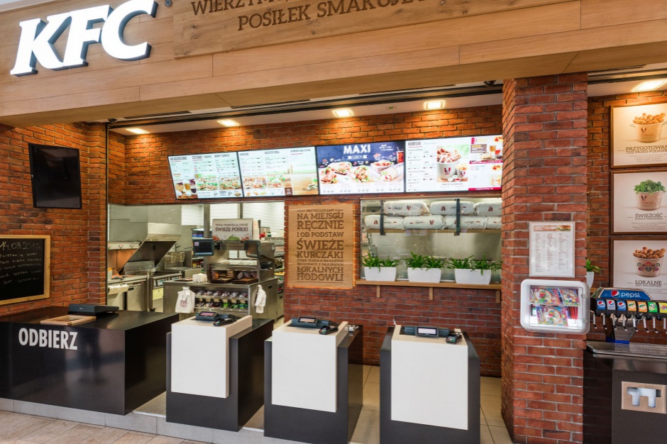 KFC w CH Forum, mat. prasowe AmRest na wyższych obrotach