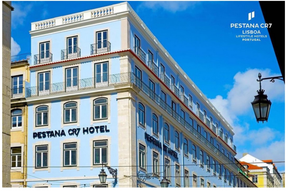 Hotel Cristiano Ronaldo w Lizbonie, źródło: Instagram/@cristiano Cristiano Ronaldo pokazał swój hotel