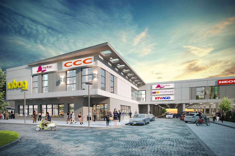 Inbag, mat. prasowe Real Estate Inwestorbp Centrum handlu i komunikacji w Lubaniu przyciąga najemców