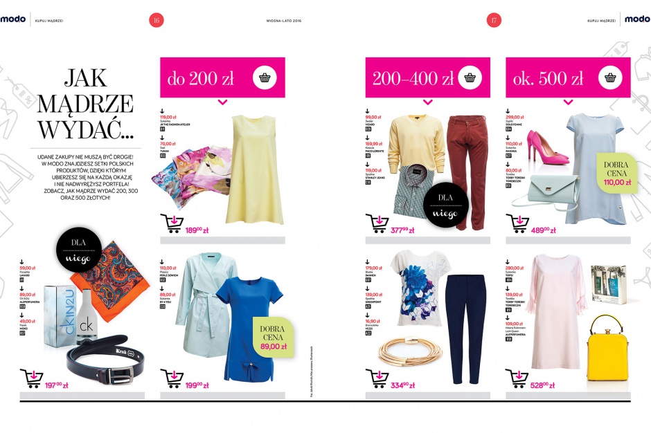 Modo, mat. prasowe MODO ma własny magazyn zakupowy