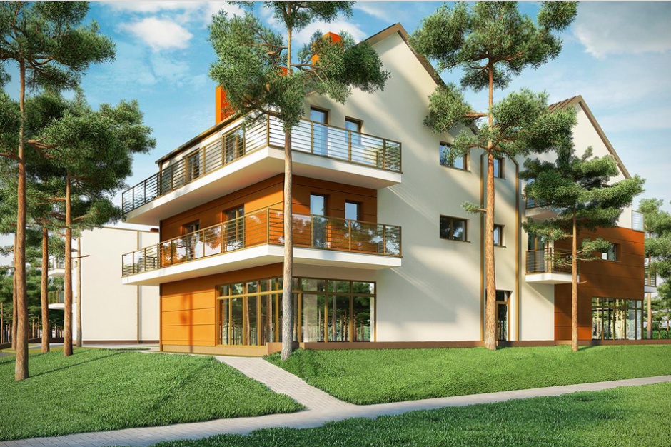 Porta Mare, część kompleksu realizowanego przez Budnex. Fot. portamare.pl Aparthotel w Dziwnówku będzie większy