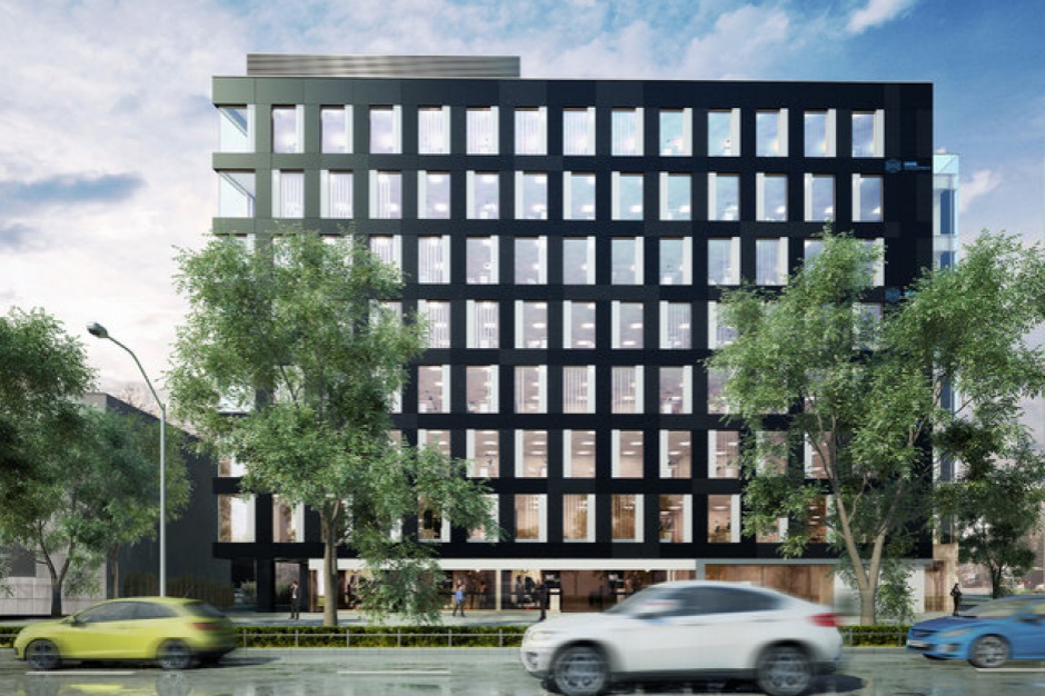 Grójecka Offices, mat. prasowe Sieć klubów fitness wybrała biurowiec na Ochocie