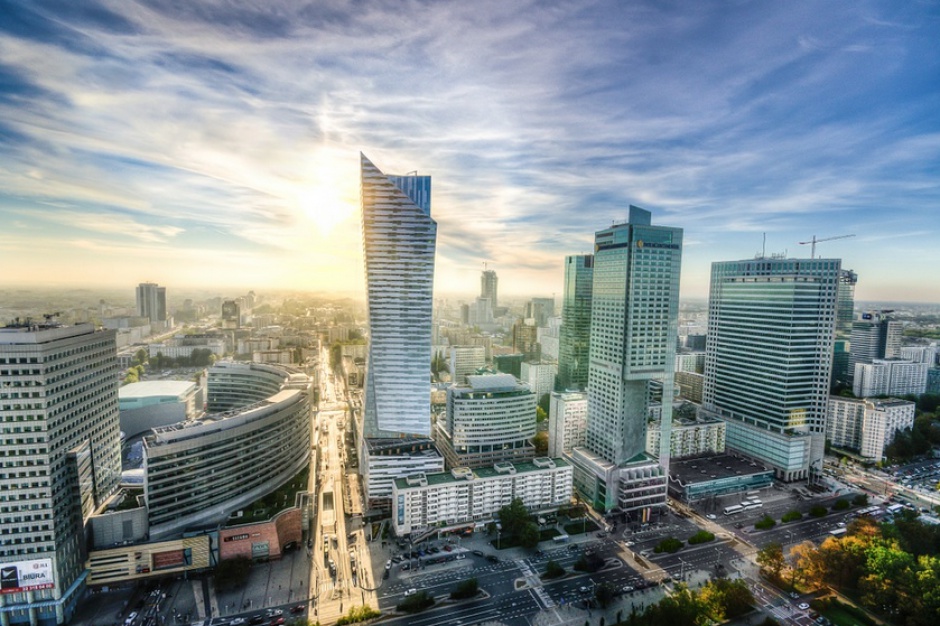 Warszawa, fot. Pixabay Rekordy podaży na warszawskim rynku biurowym