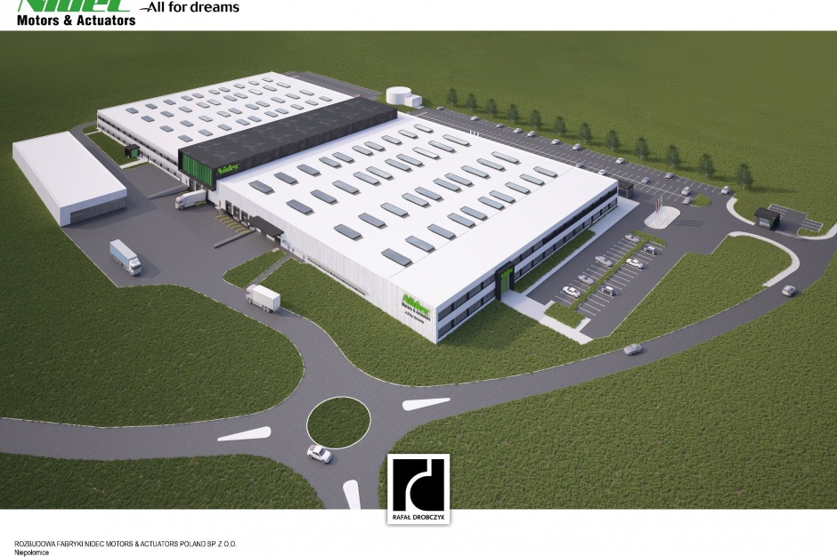 fot. Nidec Motors & Actuators Japoński producent inwestuje w Niepołomicach