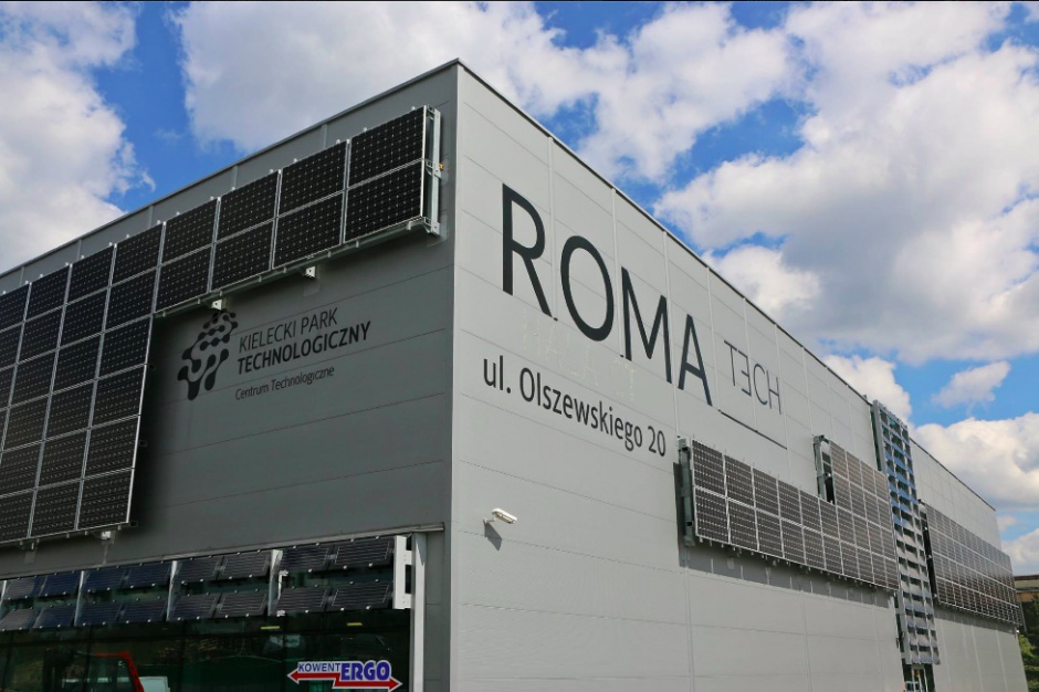 Tegeno rozpoczynała dwa lata temu swoją działalność wynajmując powierzchnię w hali Roma Tech. Fot. Kielecki Park Technologiczny/facebook Holendrzy biorą hektar w KPT