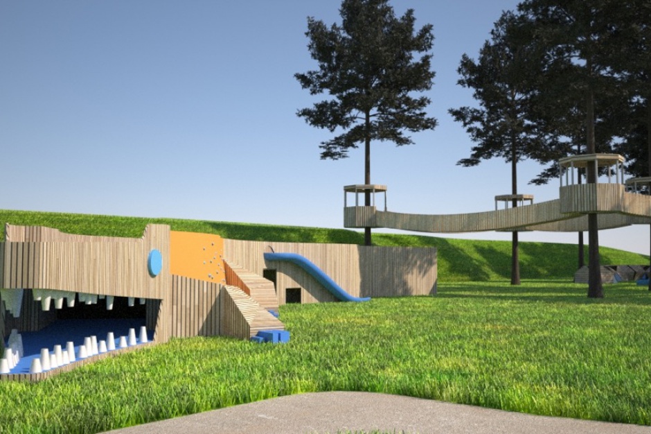 Gemini Park Bielsko-Biała Ekologiczny park rozrywki w centrum handlowym