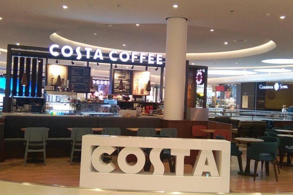Costa Coffee w Galerii Morena Biurowiec, apartamentowiec i galeria handlowa - nowe punkty na mapie Costa Coffee
