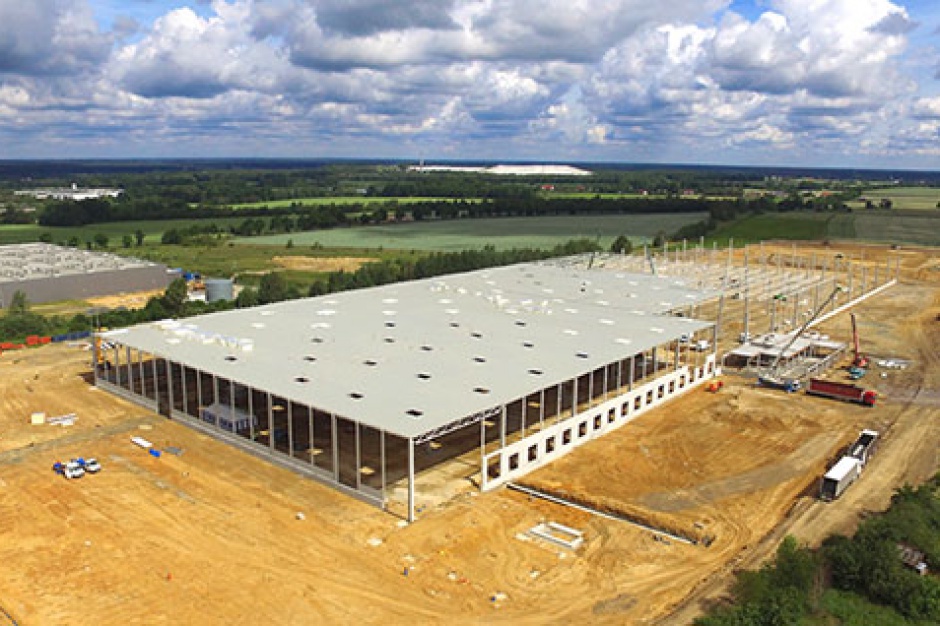 Centrum logistyczne w Bolesławcu, fot. WSSE Niemiecka logistyka w Bolesławcu