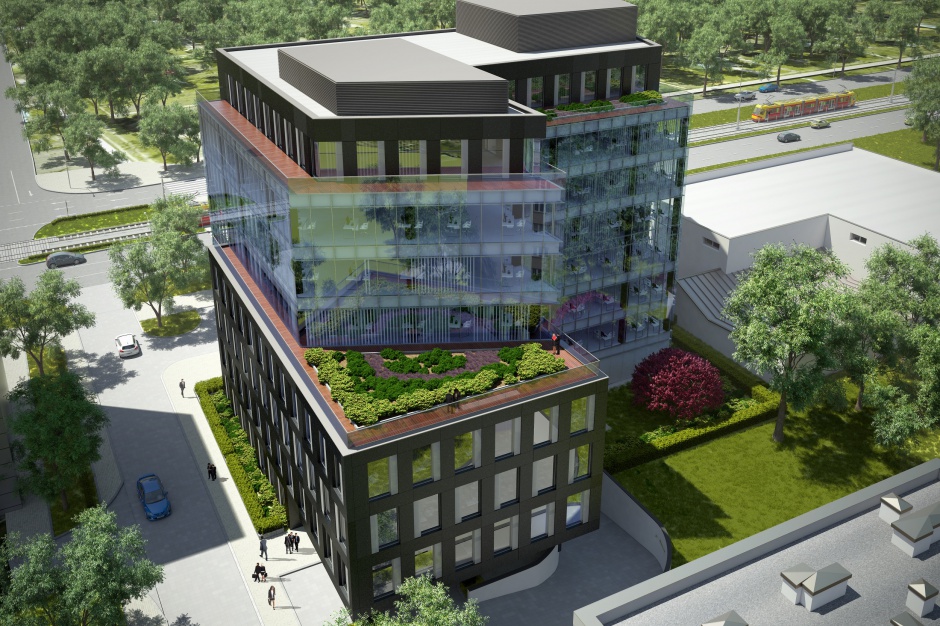 Grójecka Offices Piekarnia również w biurowcu