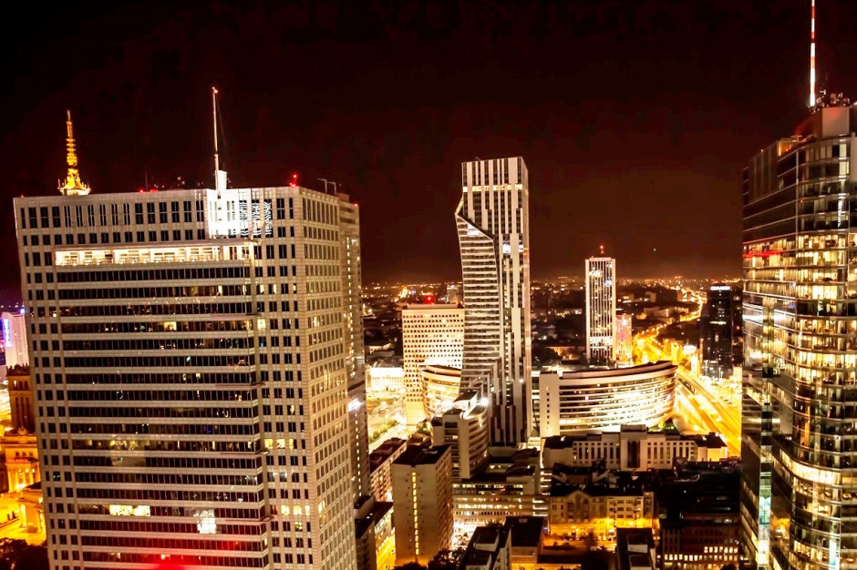 Warszawa, źródło Walter Herz Tak wygląda nowa mapa warszawskich wież biurowych