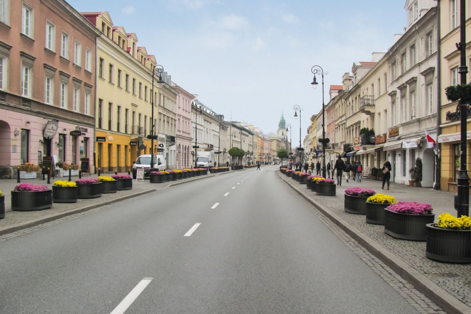 Warszawa, Nowy Świat Ulice handlowe wracają do łask