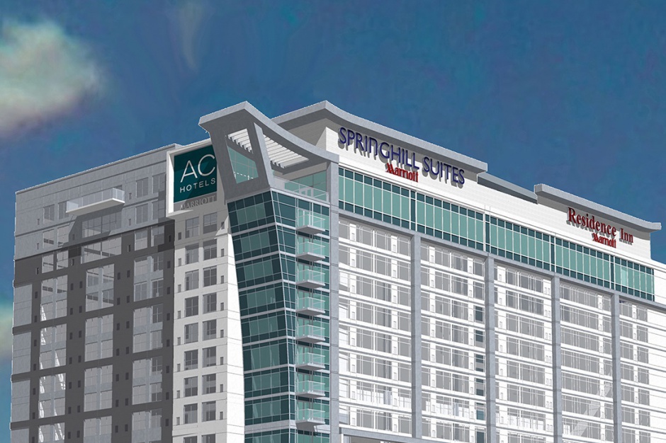 fot. Marriott Trzy hotele w jednym budynku