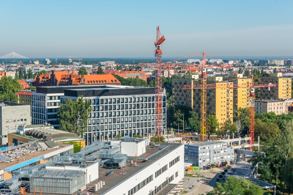 Green2Day Najnowszy biurowiec Skanska nabiera kształtów