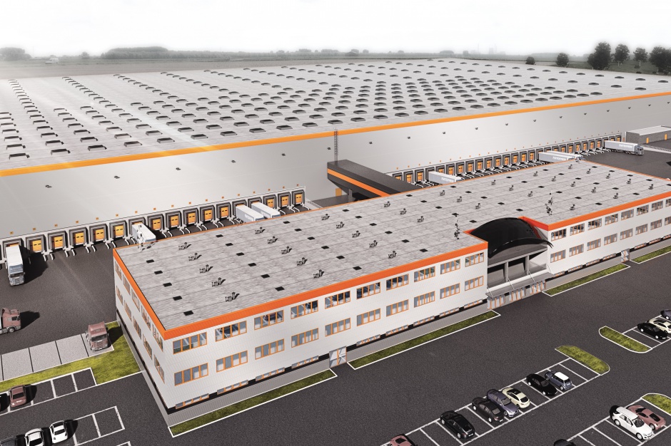 centrum dystrybucyjne Zalando w Gryfinie