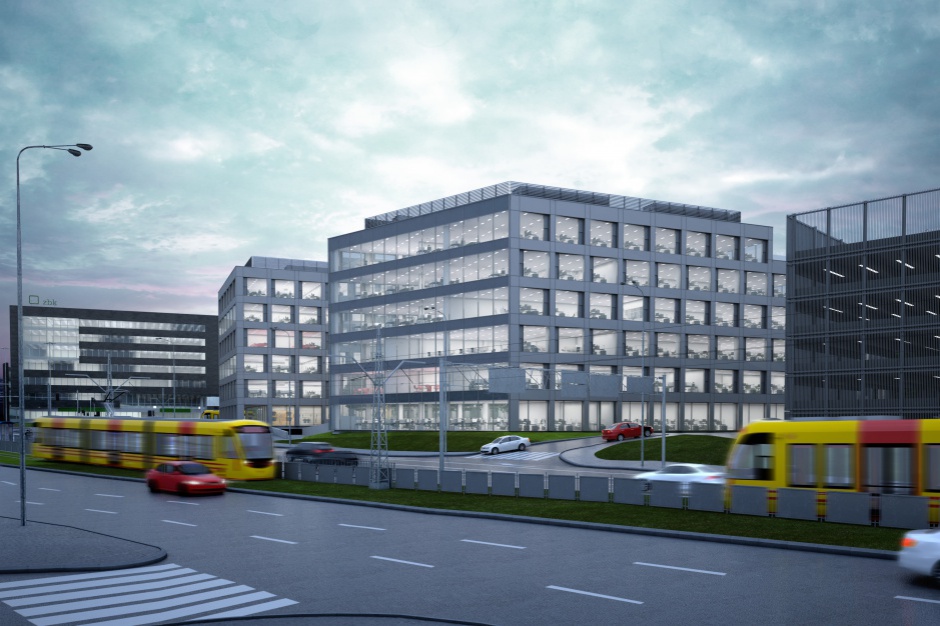 nowy biurowiec firma Avestus Real Estate, wizualizacja W Łodzi przybędzie piętnaście nowych biurowców