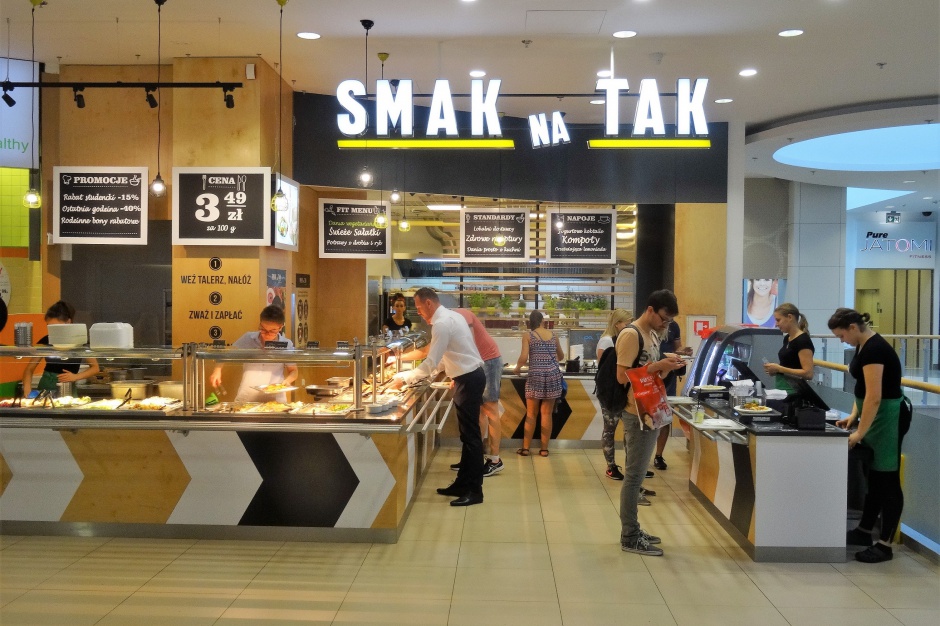 Smak na Tak w Pasażu Grunwaldzkim Sieć gastronomiczna debiutuje we wrocławskiej galerii