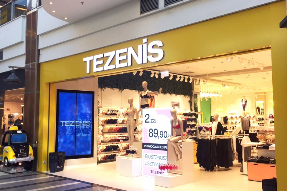 Tezenis Nowa sieć w Polsce. Na początek w Poznaniu