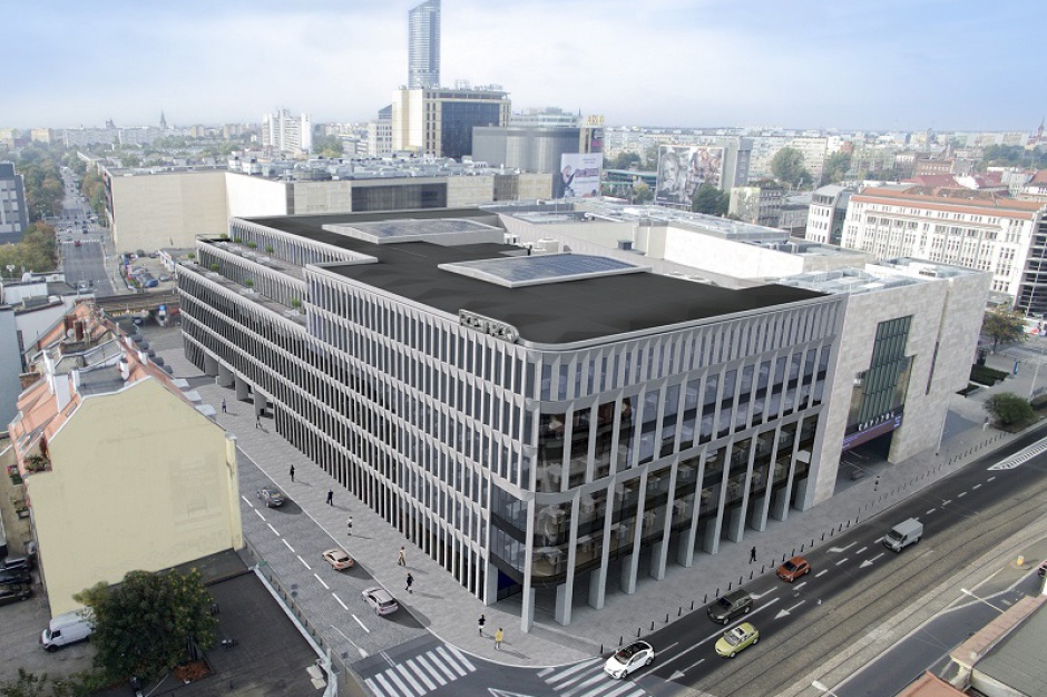 Retro Office House, wizualizacja Wrocławski biurowiec LC Corp na starcie