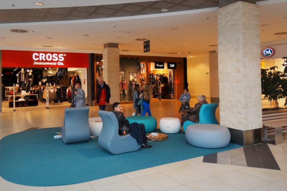 Galeria Wisła, mat. prasowe Relaks sprzyja zakupom. W Płocku o tym wiedzą