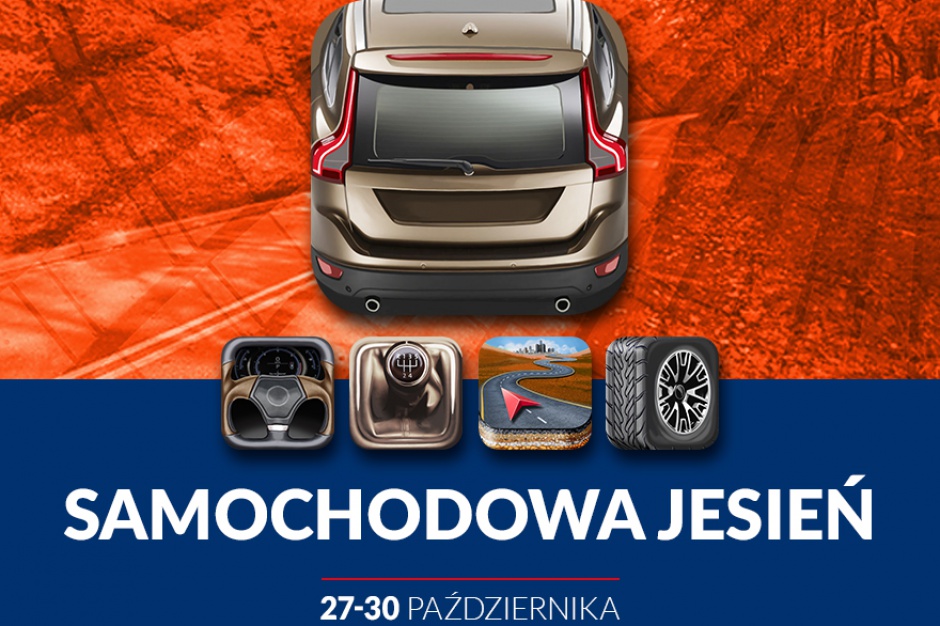Samochodowa jesień w CH Blue City