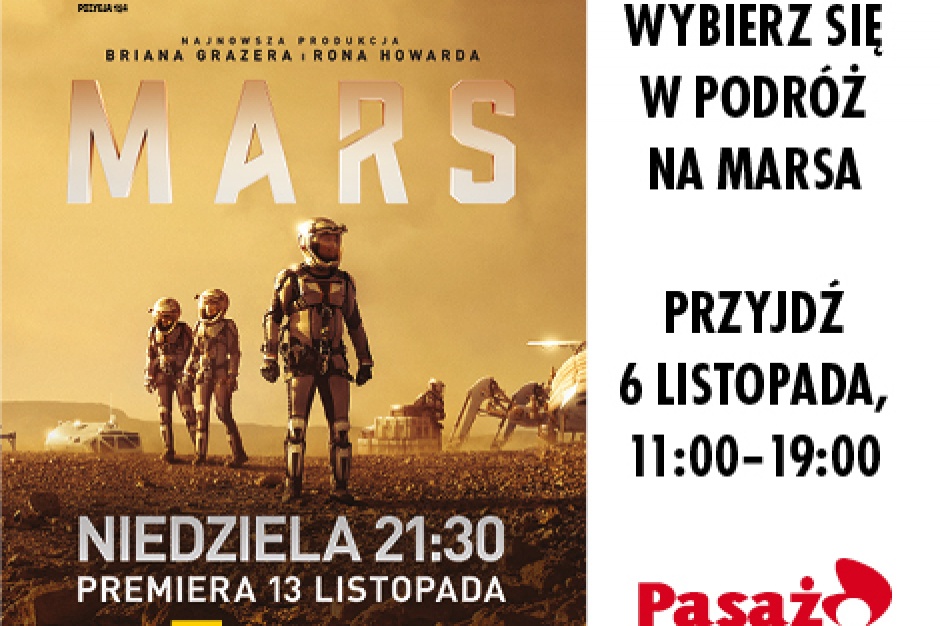 mat. pras. Pasaż Łodzki Z Pasażu Łódzkiego... na Marsa