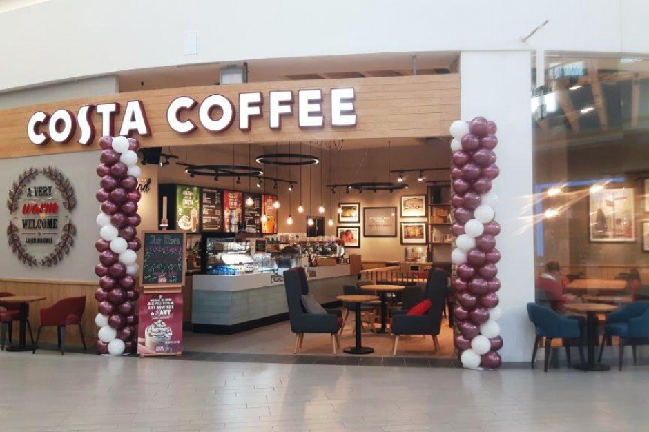 Costa Coffee Londyńska kawiarnia w krakowskiej galerii