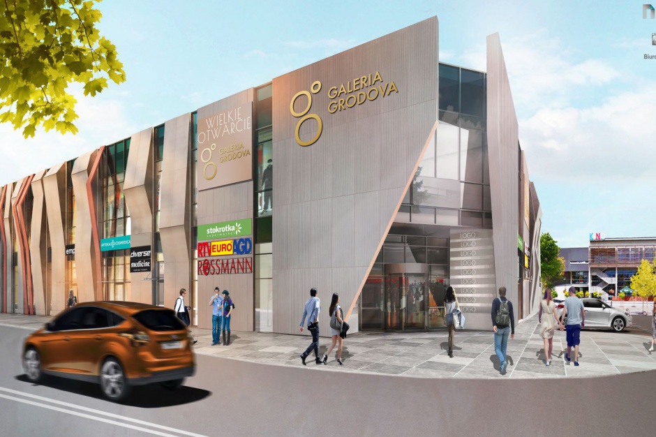 Galeria Grodova, wizualizacja Galeria Grodova skompletowała najemców