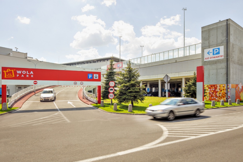 Wola Park, parking Wola Park wspomaga zmotoryzowanych na czas budowy II linii metra