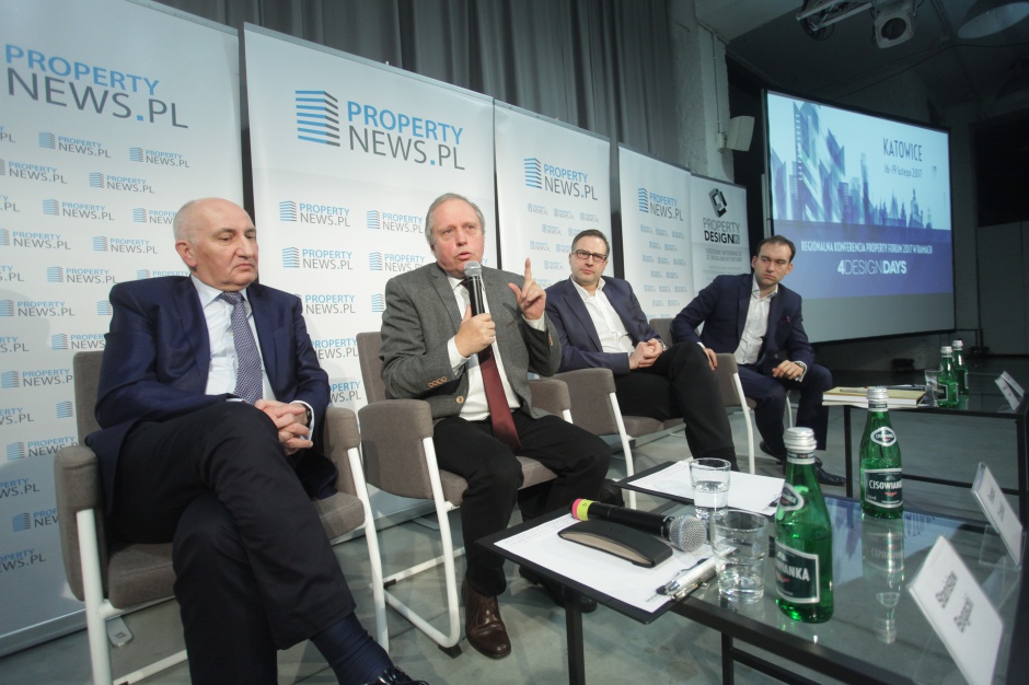 Uczestnicy dyskusji Czy to już bańka? Fotorelacja z sesji handlowej Property Forum Poznań