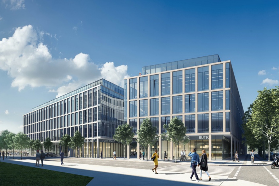 Nowy projekt PHN, fot. S.A.M.I Architekci Molo Rybackie dla miejsc pracy. Wiemy, jak będzie wyglądał biurowiec