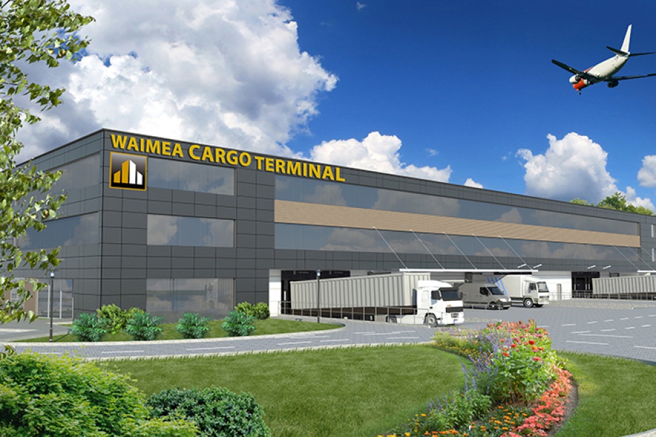 Waimea Cargo Terminal Lotnisko najemcą terminala cargo