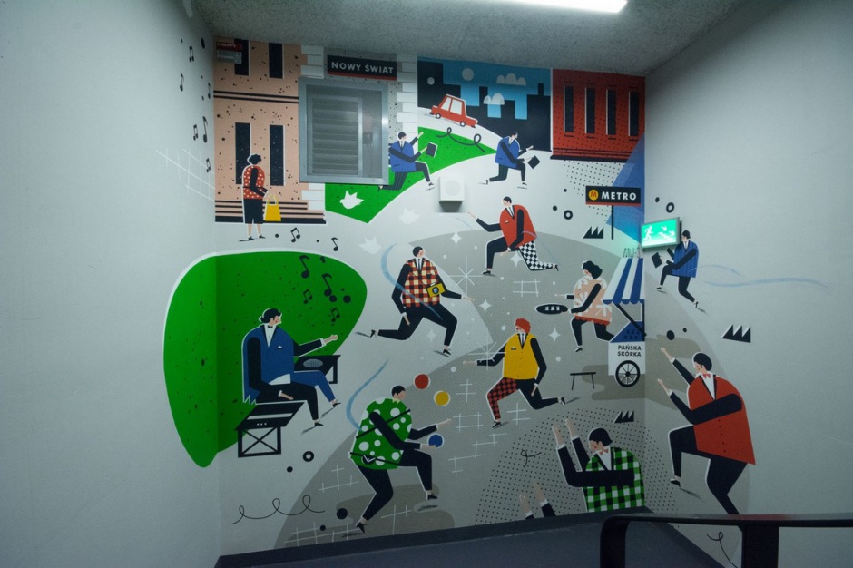 fot. Good Looking Murale w biurze? Deloitte przeciera szlaki