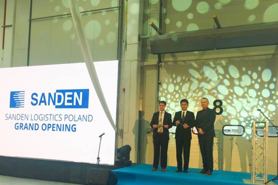 Sanden Manufacturing Poland Z Polkowic do Europy. Panattoni zakończył rozbudowę centrum logistycznego
