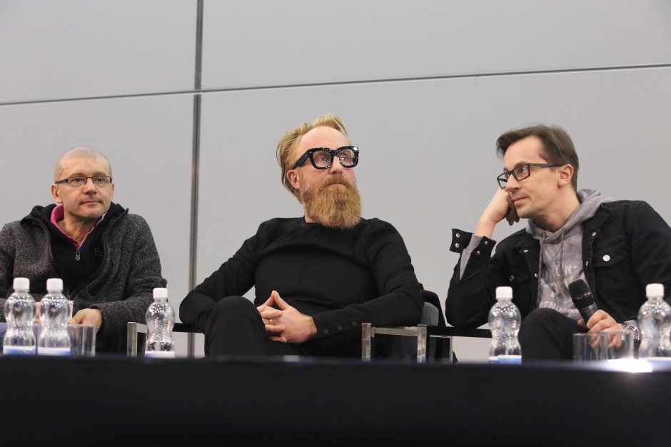 Robert Konieczny, KWK Propmes; Przemo Łukasik, Medusa Group i Tomasz Konior, Konior Studio II edycja 4 Design Days za nami