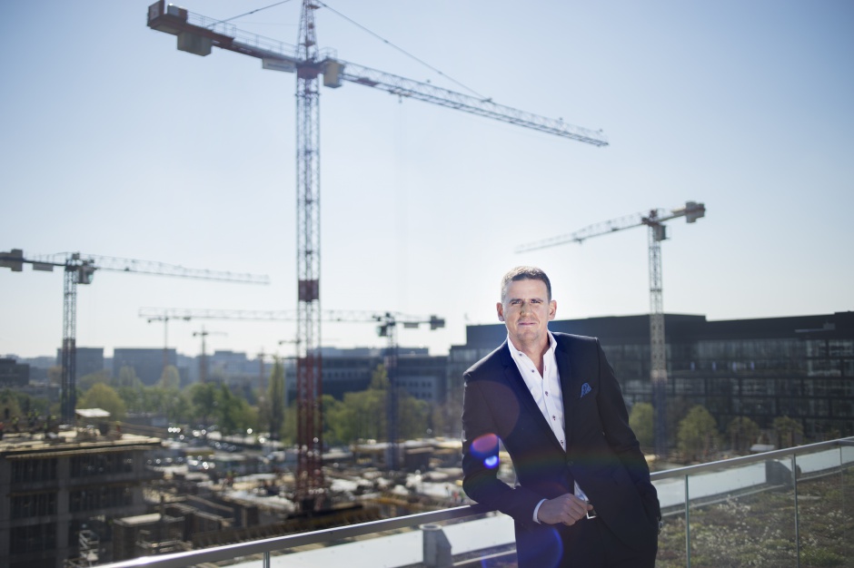 Nicklas Lindberg, prezes Echo Investment W 2018 r. start siedmiu biurowców Echo Investment