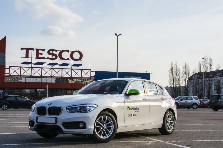 Tesco, Metro Kabaty Auta na minuty. Nowy pomysł Tesco