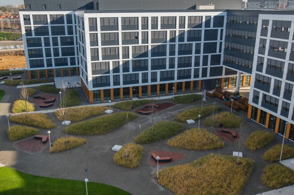 Business Garden Wrocław Capgemini postawiło na biznesowy ogród